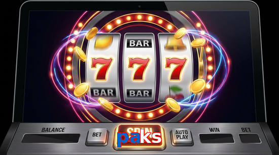 Main screen of Paks slots page for PK players