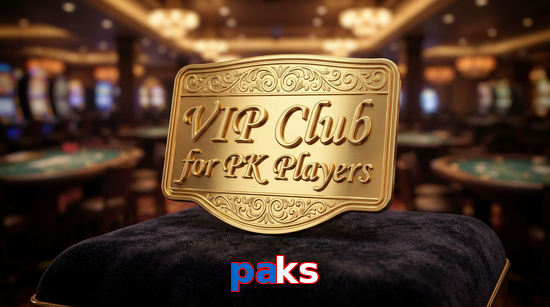 Main screen of Paks vip page for PK players